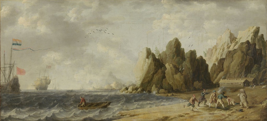 Bonaventura Peeters, IJsberenjacht op de kust van Noorwegen(?) (Rijksmuseum).