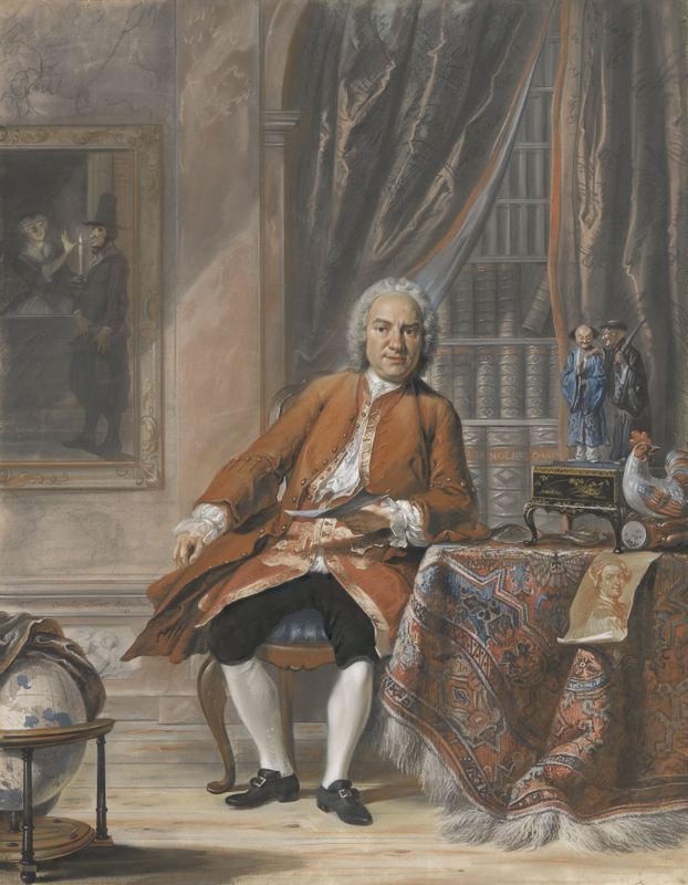 Portret van Mauricius, door Cornelis Troost, ca. 1741 (Rijksmuseum).